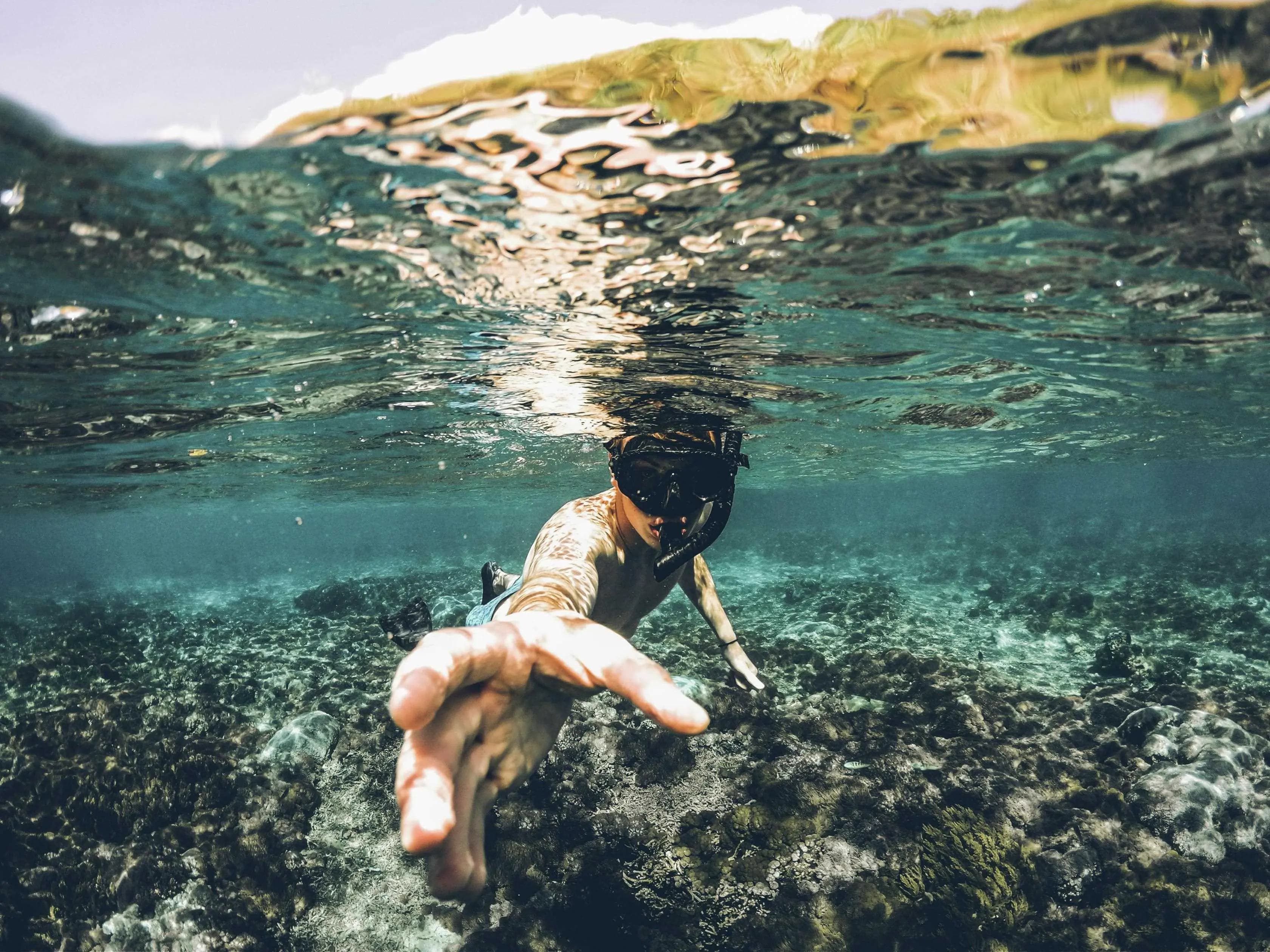 Snorkeling in Blue Lagoon